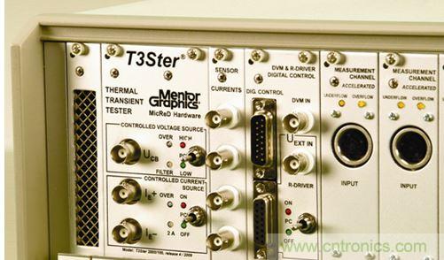 通過瞬態響應，我們可自動確定 LED 套件樣本的結構函數。這一 R/C 模式可直接用于熱模擬軟件