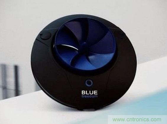 圖4：Blue Freedom是一種“微型水力發電廠”，能用利用流動的水來為便攜設備充電。