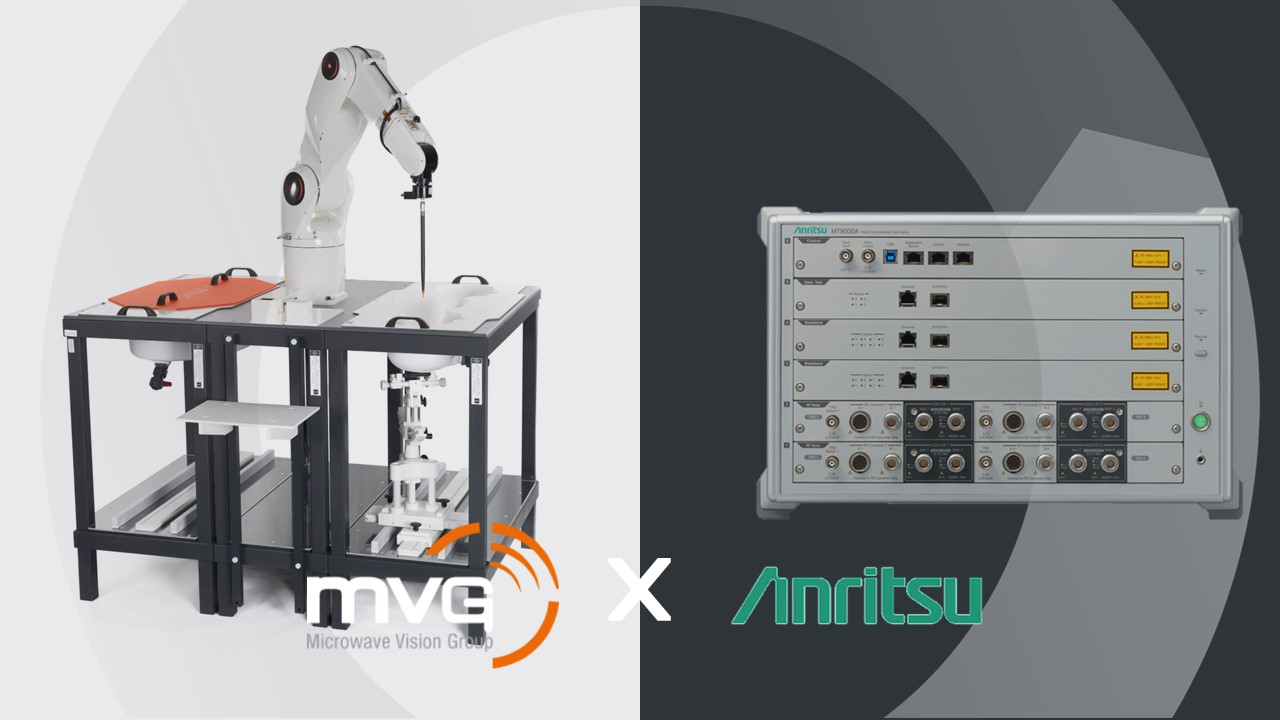 MVG 將安立無線通信測試儀 MT8000A 集成到 ComoSAR 系統中，以增強 5G SAR 測量能力